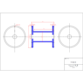 【図面】P型ボビン『P-5G(O)』