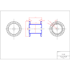 【図面】P型ボビン『P-3(R)』