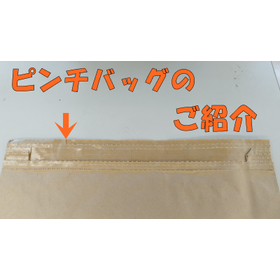 【鉱業向け】重包装紙袋　ピンチバッグ