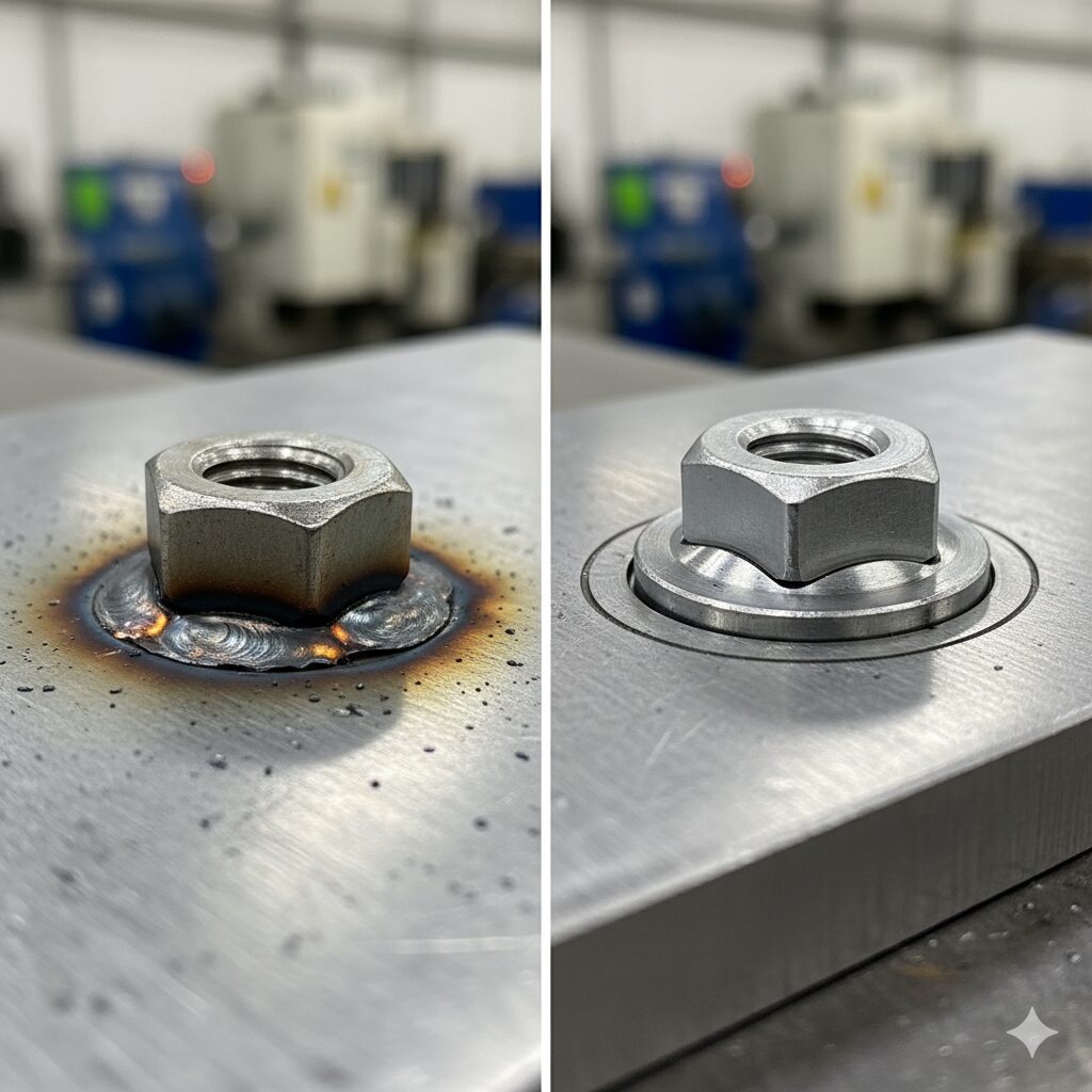 【医療機器向け】溶接ナットからカシメへの工法転換