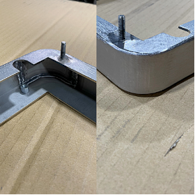 【加工事例】精密板金で実現する高品質なコーナー溶接とR曲げ