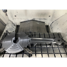 【食品機械向け】フレームの穴あけ加工