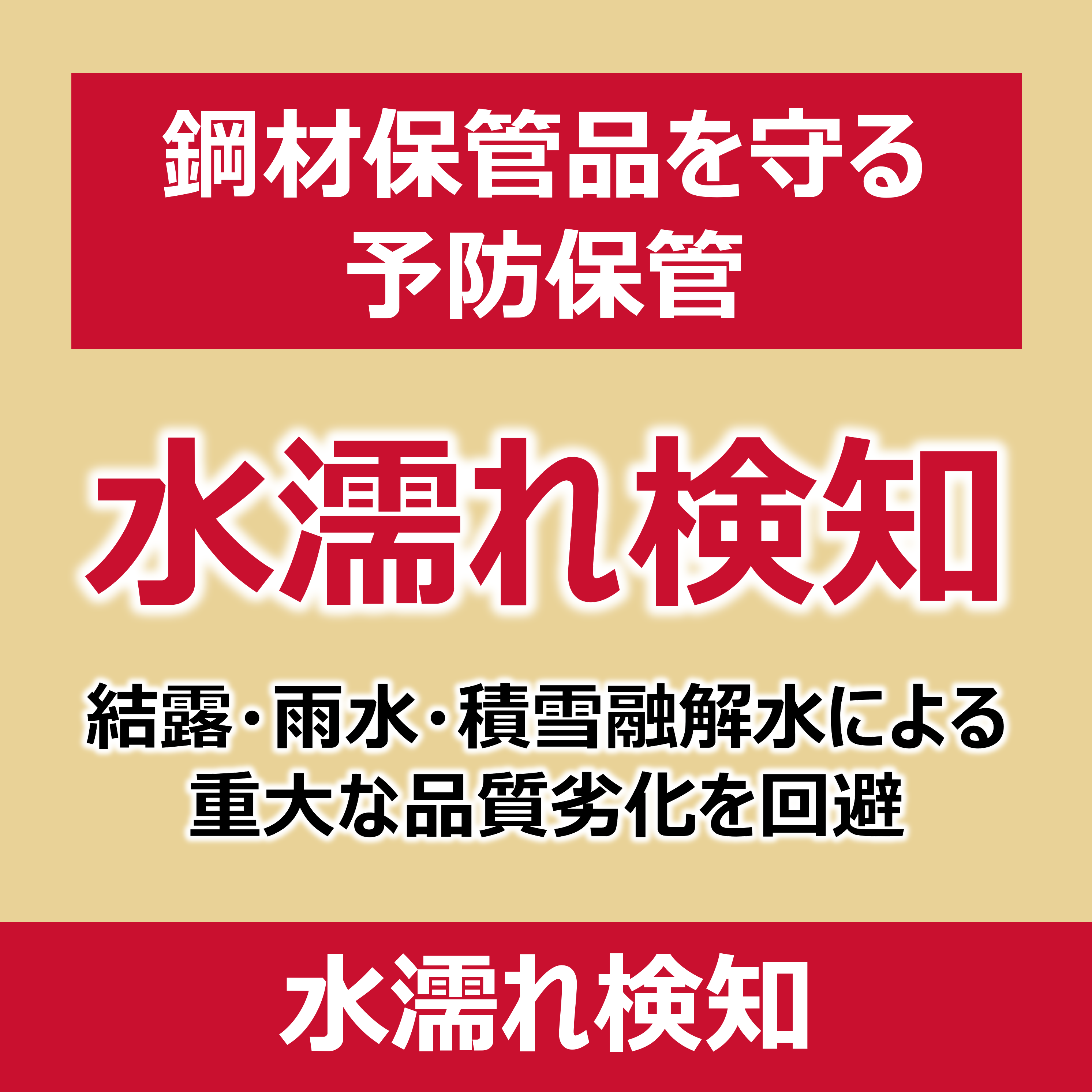【化学プラント向け】クラウド型 水濡れ検知システム