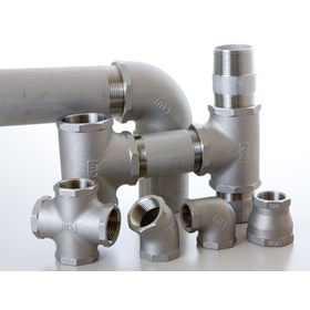 Solving the problem of difficult tightening and reducing construction time. Stainless steel threaded joints.