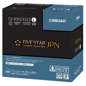 自動車用バッテリー　FIVESTAR-JPN エナジーウィズ
