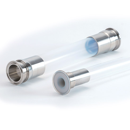 【医療関連設備向け】PFA樹脂製フローサイト 研究設備用配管