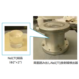 【適用事例】両面読み出しNaI(Tl)シンチレーター