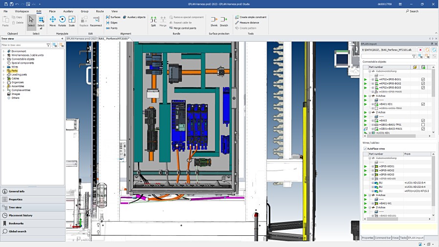 3Dワイヤハーネス設計 Eplan Harness proD