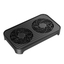 Cooling stand for routers and small PCs with two 131mm fans.