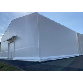 【テント倉庫 施工実績】テント倉庫増築