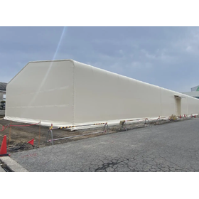 【テント倉庫 施工実績】大型テント倉庫