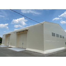 【テント倉庫 施工実績】テント作業場