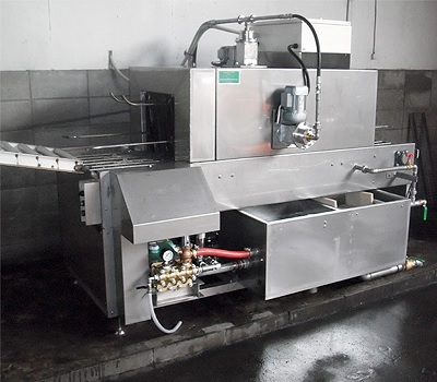 【食品製造向け】コンテナ洗浄機