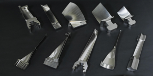 【宇宙開発向け】タービンブレード加工サービス