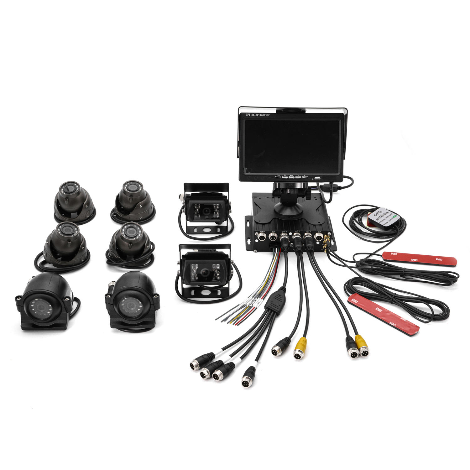 8CH AHD1080P対応 4G GPS カービデオレコーダー