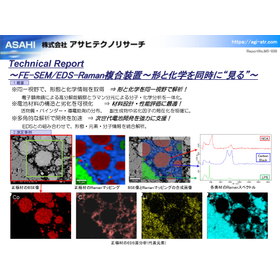 【テクニカルレポート】FE-SEM/EDS-Raman複合装置