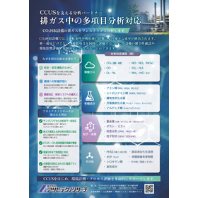 [CCUS]排ガス中の多項目分析
