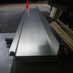 【曲げ加工事例】ZAM 3t 立体駐車場パレット　長尺曲げ加工品