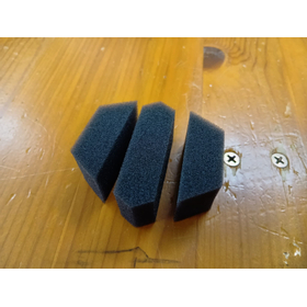 フィルター材 22t 打ち抜き加工(MF-40 黒)