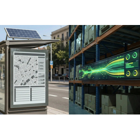 電子ペーパーサイネージ統合システム（CMS連携対応）