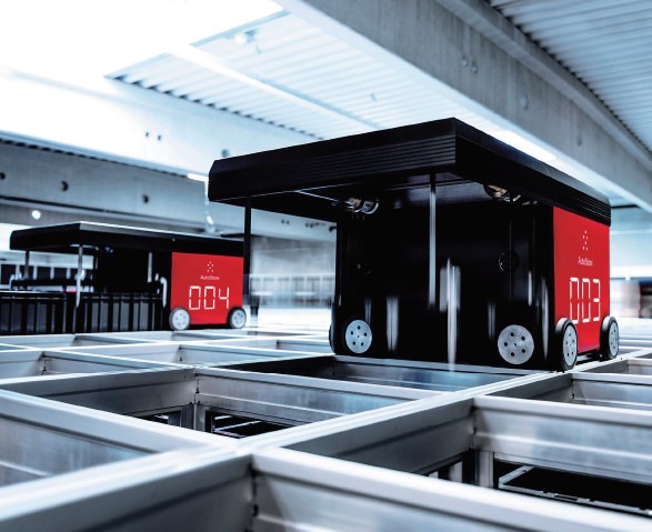 【医療機器向け】ロボット自動倉庫「オートストア」