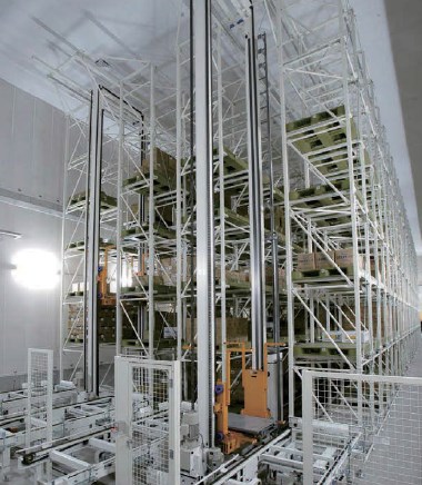 【食品製造向け】自動倉庫『パレットスタッカー』