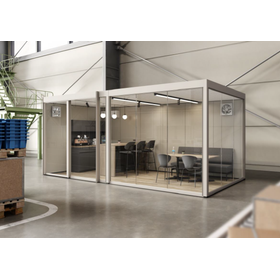 A space unit that allows for the introduction of a break area within the factory without stopping factory operations. product image