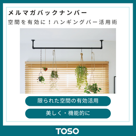 バックナンバー【26年3月メルマガ】ハンギングバー活用術