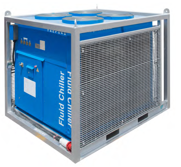 【製薬向け】空冷式フルードチラー（150kW）