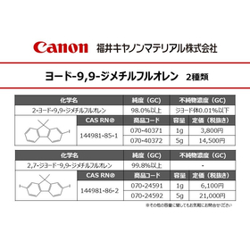 Yodo-9,9-dimethylfluoren for smartphones