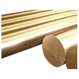 Electronics-grade free-cutting phosphor bronze round bars and general phosphor bronze round bars.