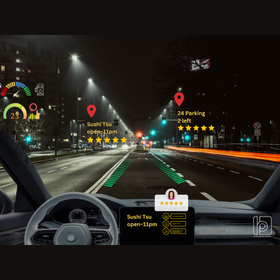 車載AR位置推定＆ARグラス「LPVR-POS/LPVIZ」