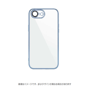 iPhone17e・16e TPUケース(背面クリア) ブルー 製品画像