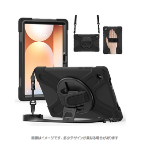 Galaxy Tab A11+対応 耐衝撃ケース ブラック