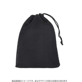 メッシュポーチ 巾着タイプ（片ひも・ストッパー付き）