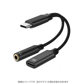 Type-Cto3.5mmステレオミニ＆Type-C変換アダプタ