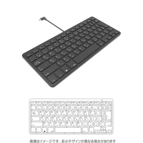 USB Type-C接続コンパクトキーボードforWindows