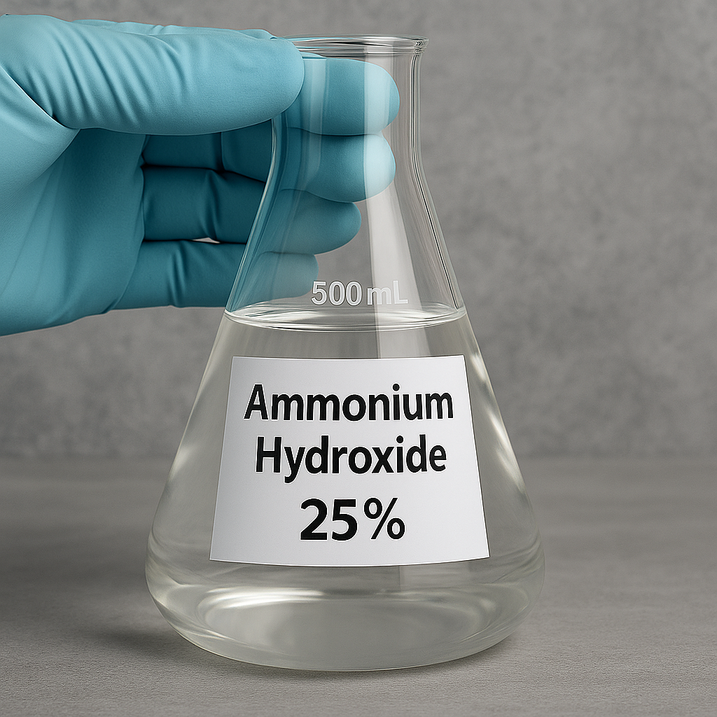 【繊維染色向け】インド産アンモニア水（25%）