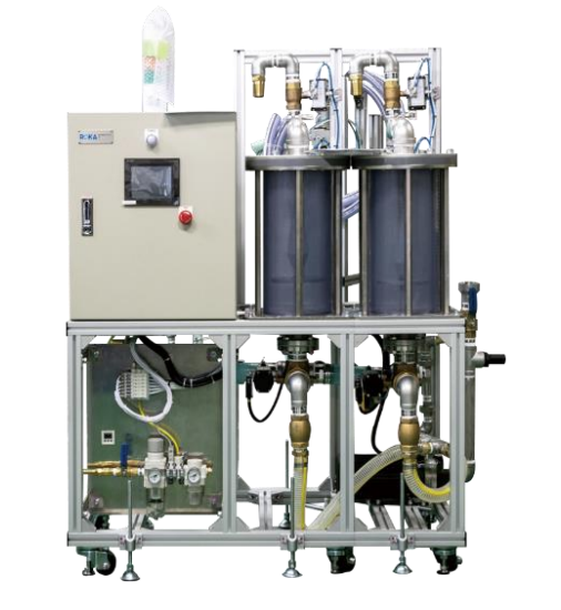 【光学レンズ向け】クーラント精密濾過装置