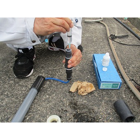 【DO計メンテナンスで排水処理改善】繊維メーカー・染色工場