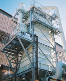【発電所向け】高性能・省エネ型湿式電気集塵機