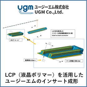 【医療機器向け】LCP(液晶ポリマー)インサート成形