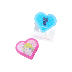 立体的なデザインが映える『組み立てチャーム(ハートタイプ)』