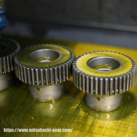 ピニオンギヤ製作（CPラック用ピニオン）