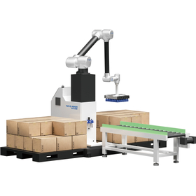 Zero initial investment for palletizing automation! Collaborative palletizing robot.