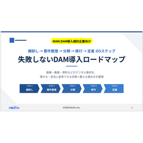 【資料】失敗しないDAM導入ロードマップ