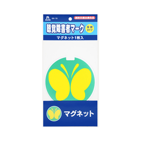 聴覚障害者マーク　マグネット１枚入り