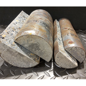 コンクリート充填鋼管ウォータージェット切断加工　