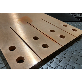 銅板スリットウォータージェット切断