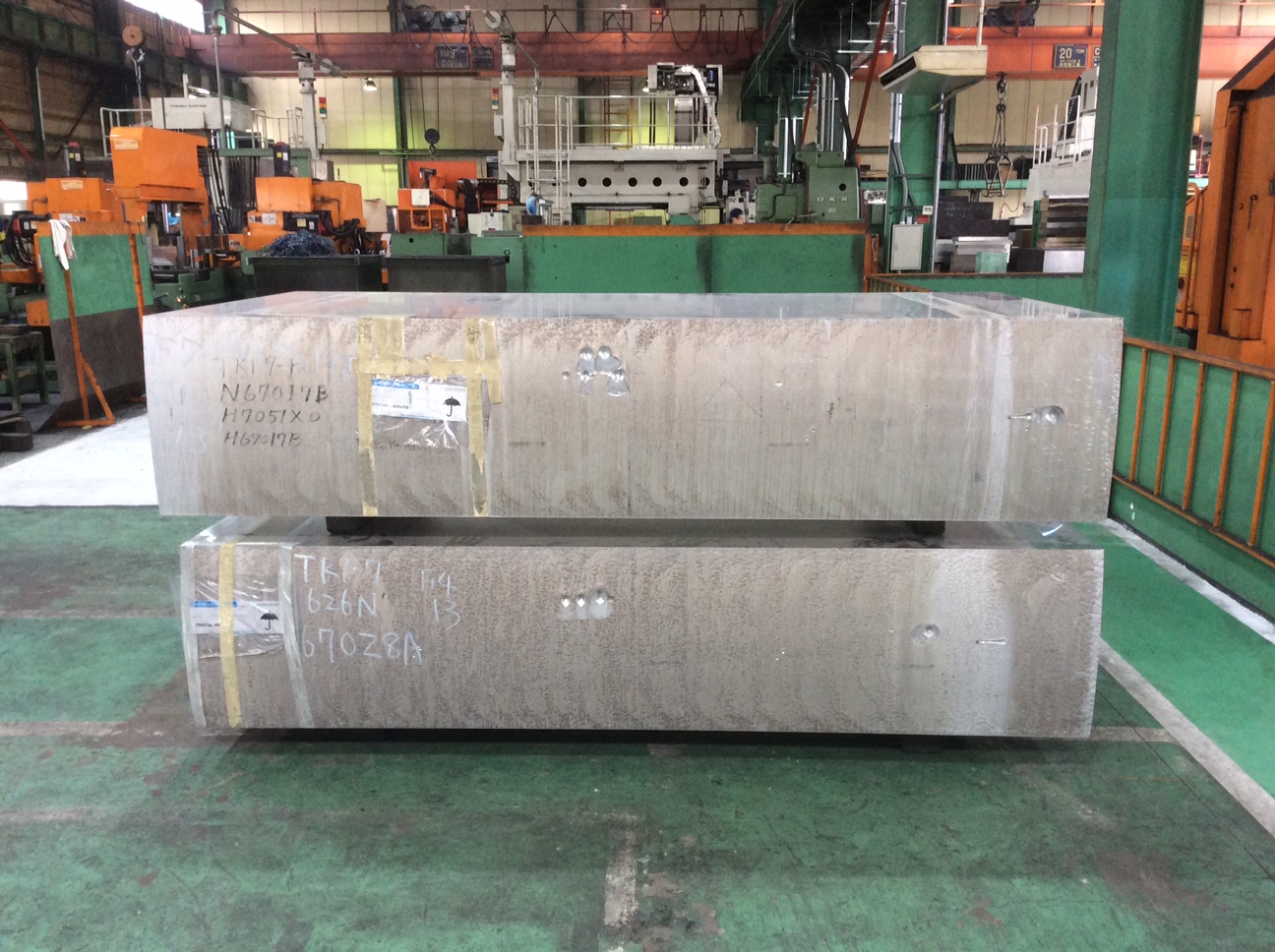 5000系の鋳造アルミ　TKF7